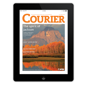 Oct 16 Courier on iPad